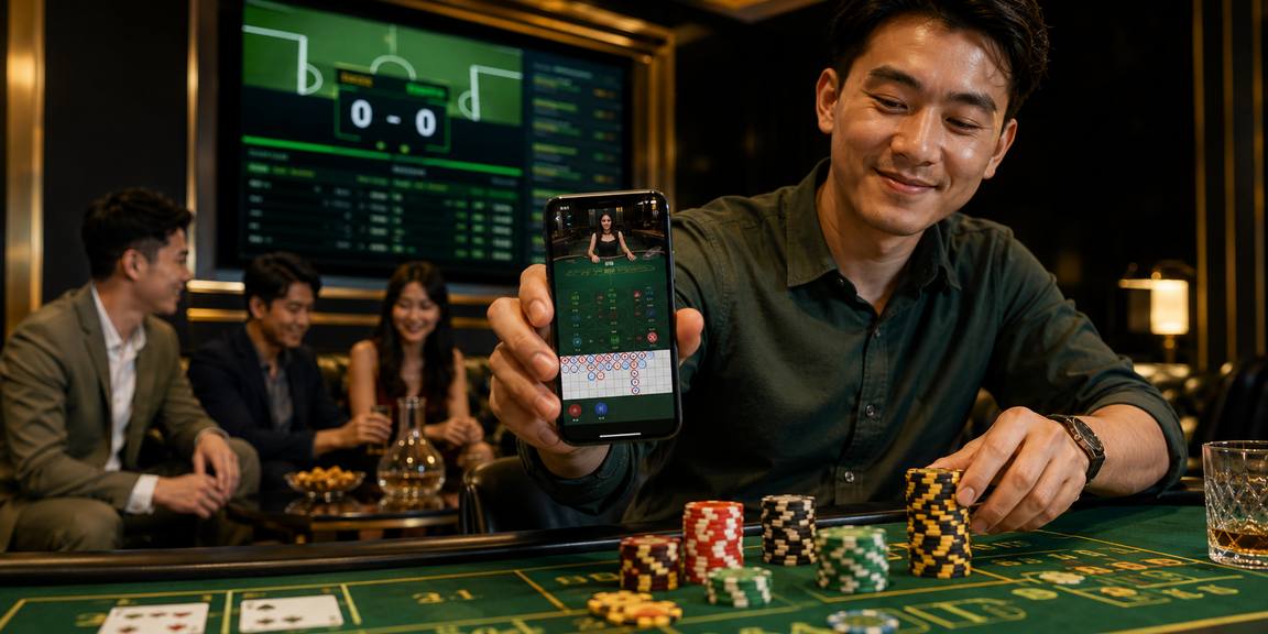 Meja Live Casino Langsung ke Skrin Anda